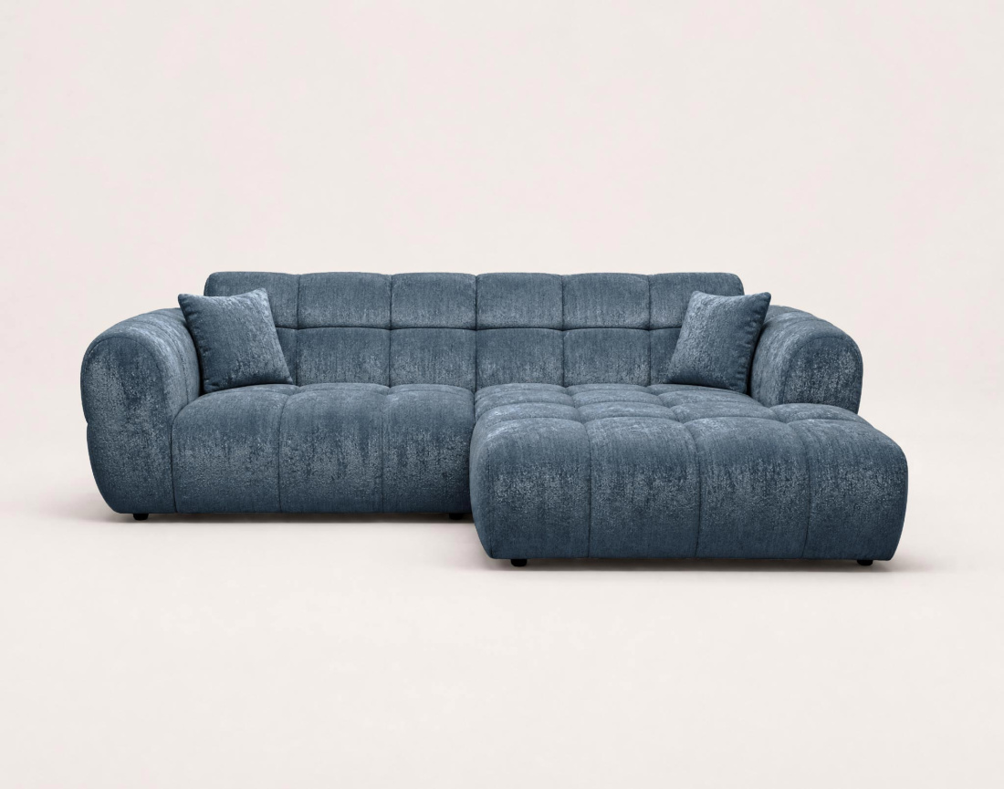 Canapé d'angle droit 4 places Pet Friendly Mini Ray - Best Mobilier