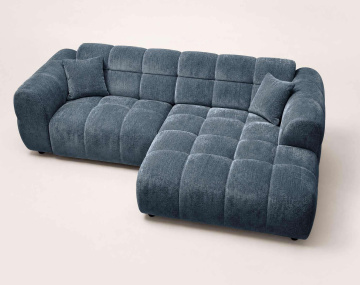 Canapé d'angle droit 4 places Pet Friendly Mini Ray - Best Mobilier
