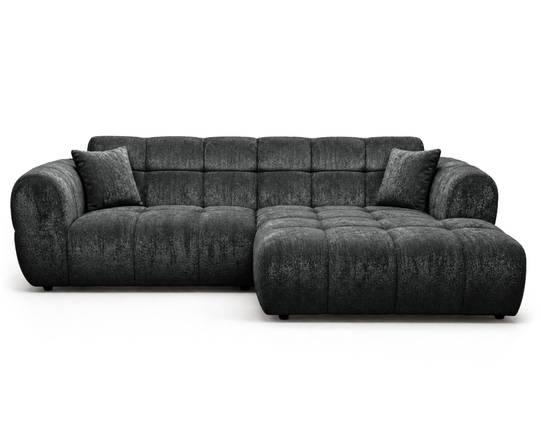 Canapé d'angle droit 4 places Pet Friendly Mini Ray - Best Mobilier