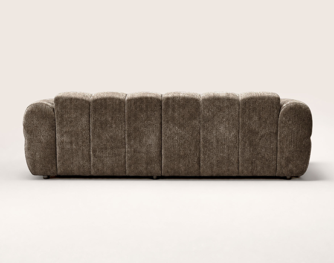 Canapé d'angle droit 4 places Pet Friendly Mini Ray - Best Mobilier