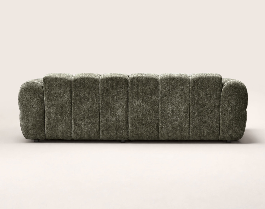Canapé d'angle droit 4 places Pet Friendly Mini Ray - Best Mobilier