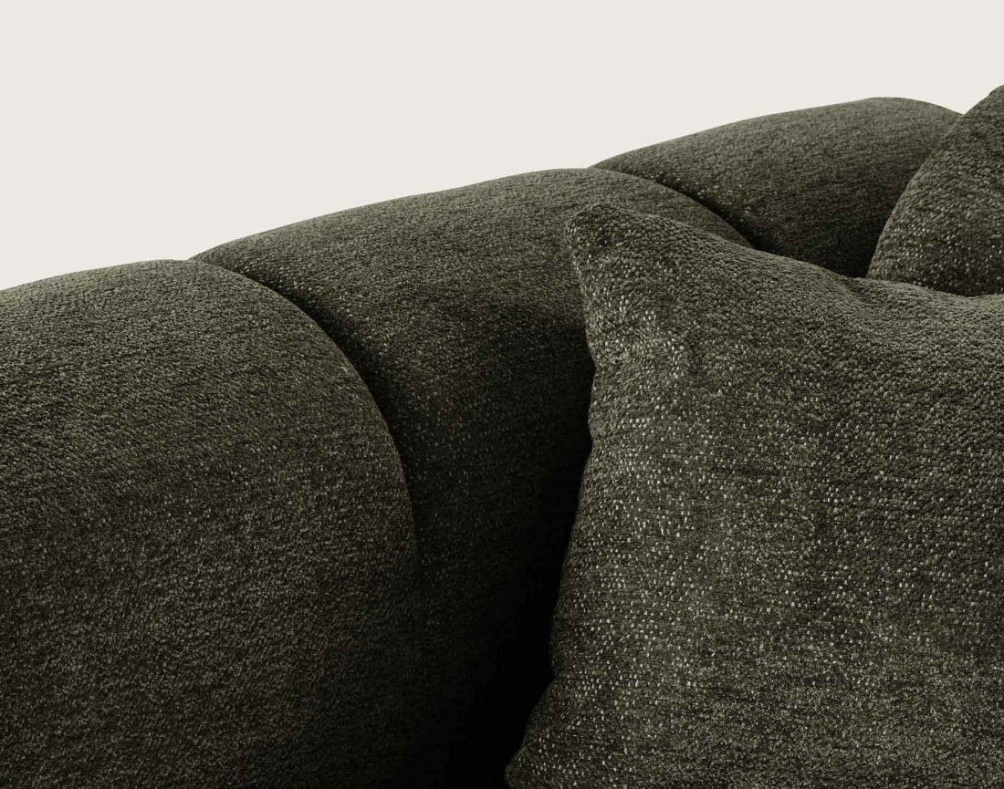 Canapé d'angle droit 4 places Pet Friendly Mini Ray - Best Mobilier