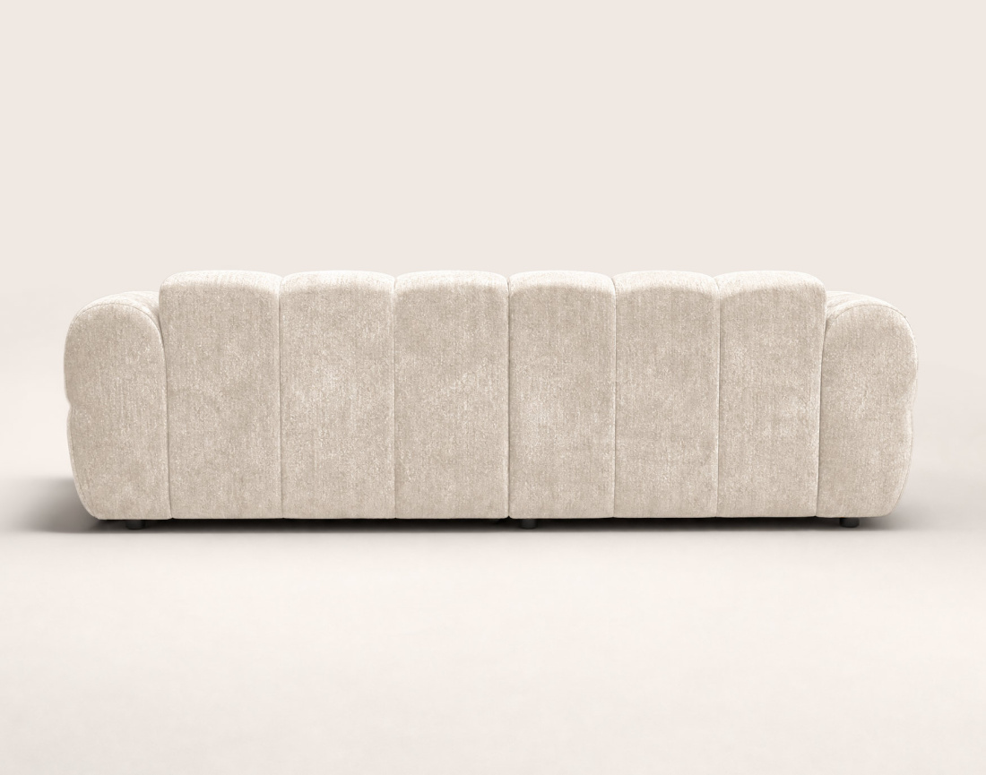 Canapé d'angle gauche 4 places adapté aux animaux Mini Ray - Best Mobilier