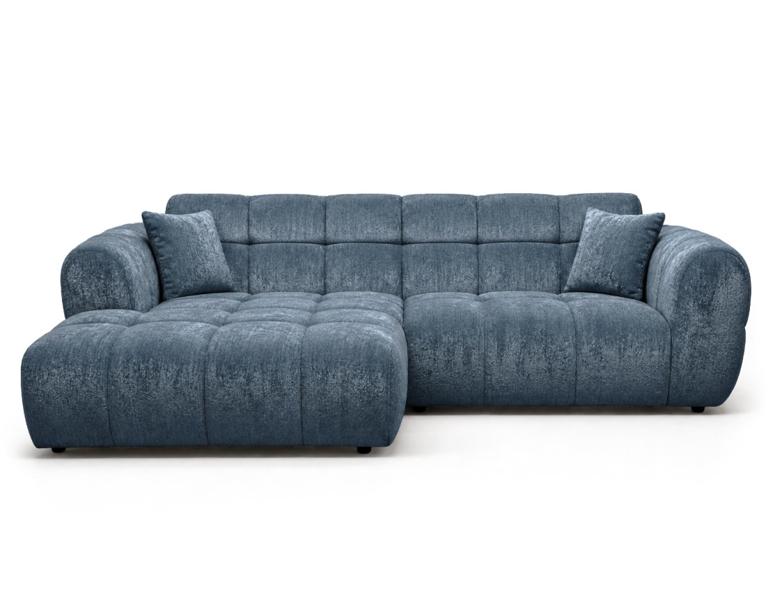 Canapé d'angle gauche 4 places adapté aux animaux Mini Ray - Best Mobilier