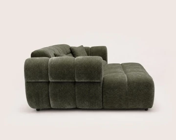 Canapé d'angle gauche 4 places adapté aux animaux Mini Ray - Best Mobilier