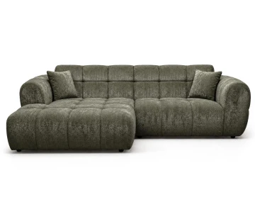Canapé d'angle gauche 4 places adapté aux animaux Mini Ray - Best Mobilier