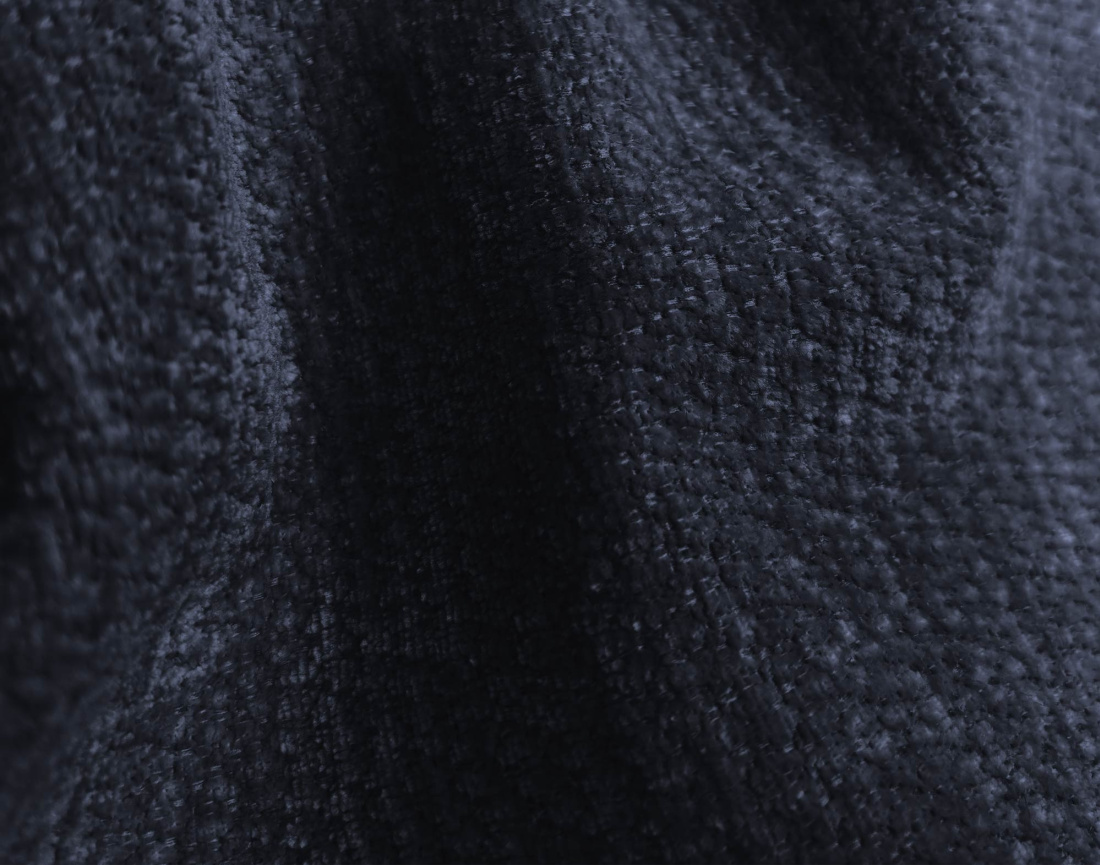 Canapé APRIL angle gauche 4 places convertible coffre velours texturé | Best Mobilier