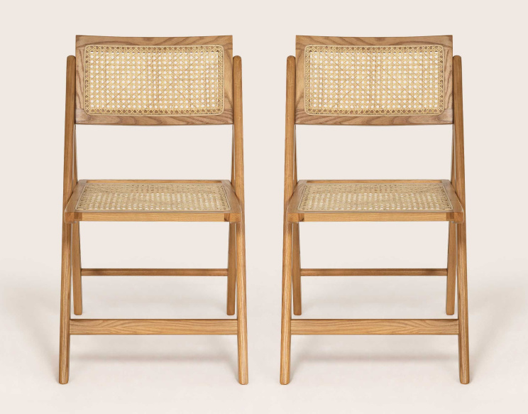 Lot de 2 chaises LORENZO...