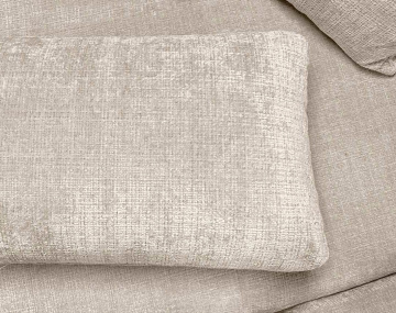 Canapé MIRO d'angle gauche 4 places convertible avec coffre sans accoudoirs en velours texturé | Best Mobilier