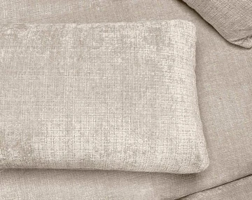 Canapé MIRO d'angle gauche 4 places convertible avec coffre sans accoudoirs en velours texturé | Best Mobilier