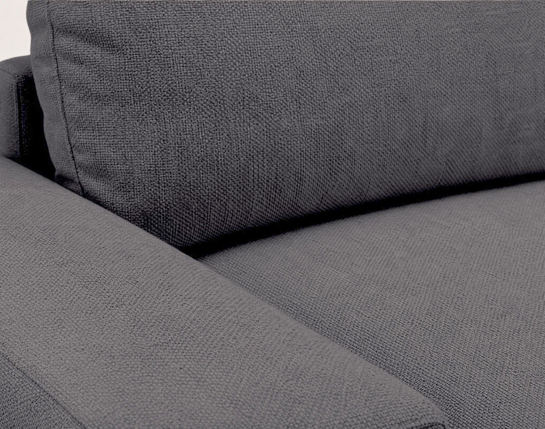 Canapé Tama d'angle gauche 4 places convertible coffre tissu | Best Mobilier