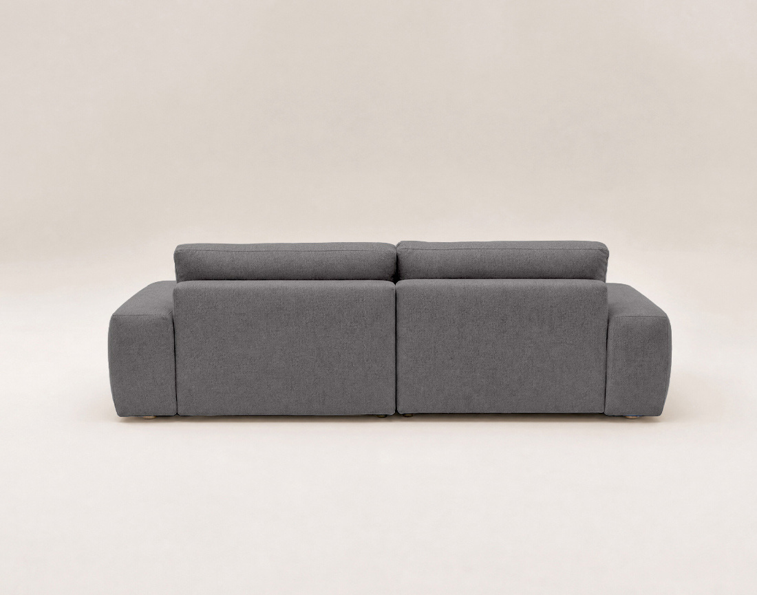 Canapé Tama d'angle gauche 4 places convertible coffre tissu | Best Mobilier