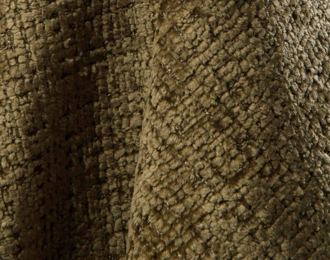 Canapé d'angle droit 4 places en velours texturé Louise
