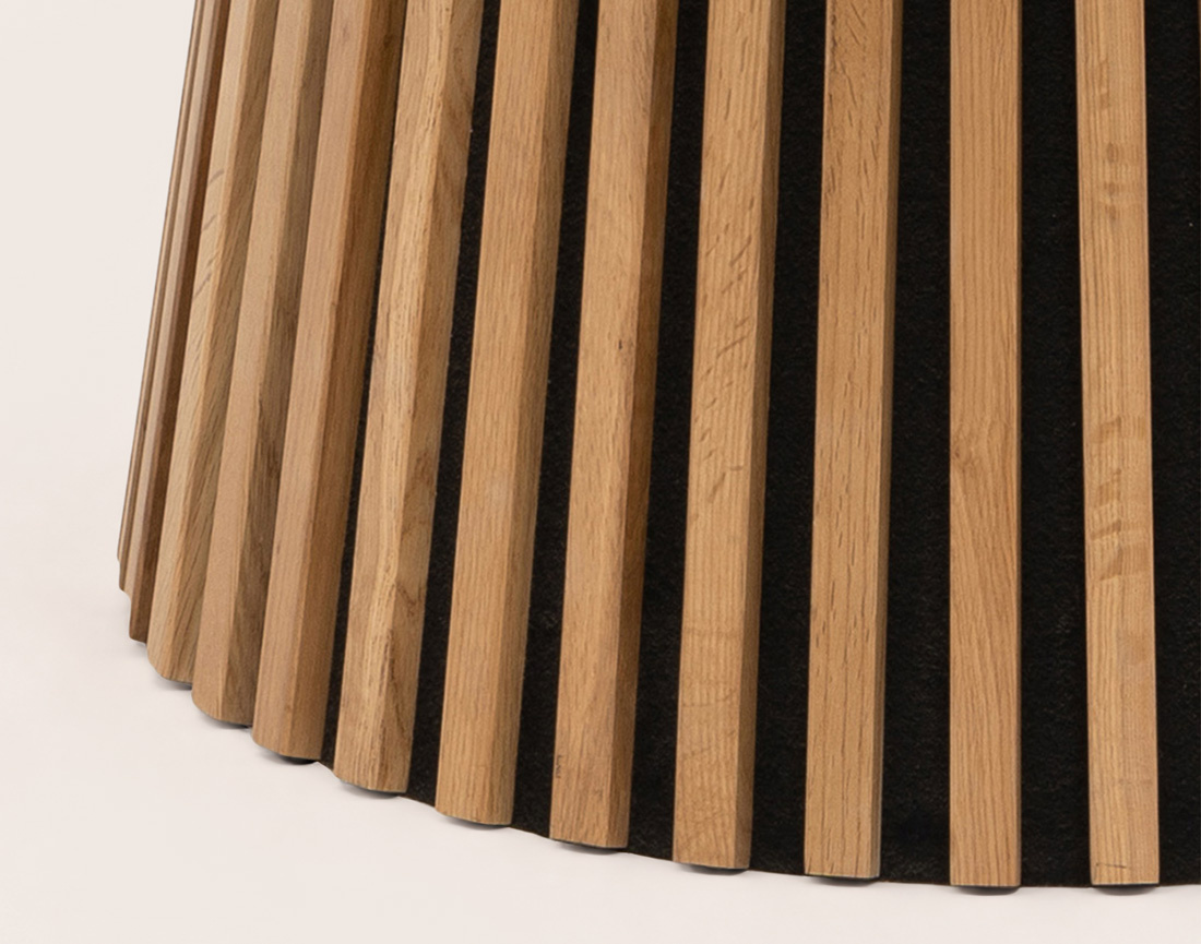 Table FREYA ronde extensible 4 à 8 personnes bois - Best Mobilier