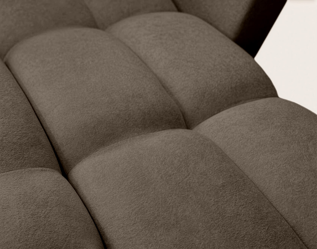 Canapé CYRO d'angle réversible 4 places convertible avec coffre en tissu | Best Mobilier