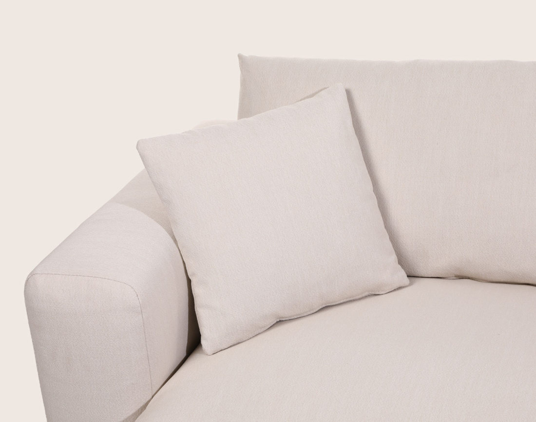 Canapé JULINE d'angle réversible 5 places en tissu | Best Mobilier
