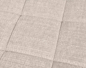 Canapé CAMILLE d'angle droit 5 places convertible avec têtières et coffre en velours texturé | Best Mobilier