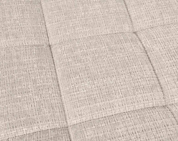 Canapé CAMILLE d'angle gauche 5 places convertible avec têtières et coffre en velours texturé | Best Mobilier