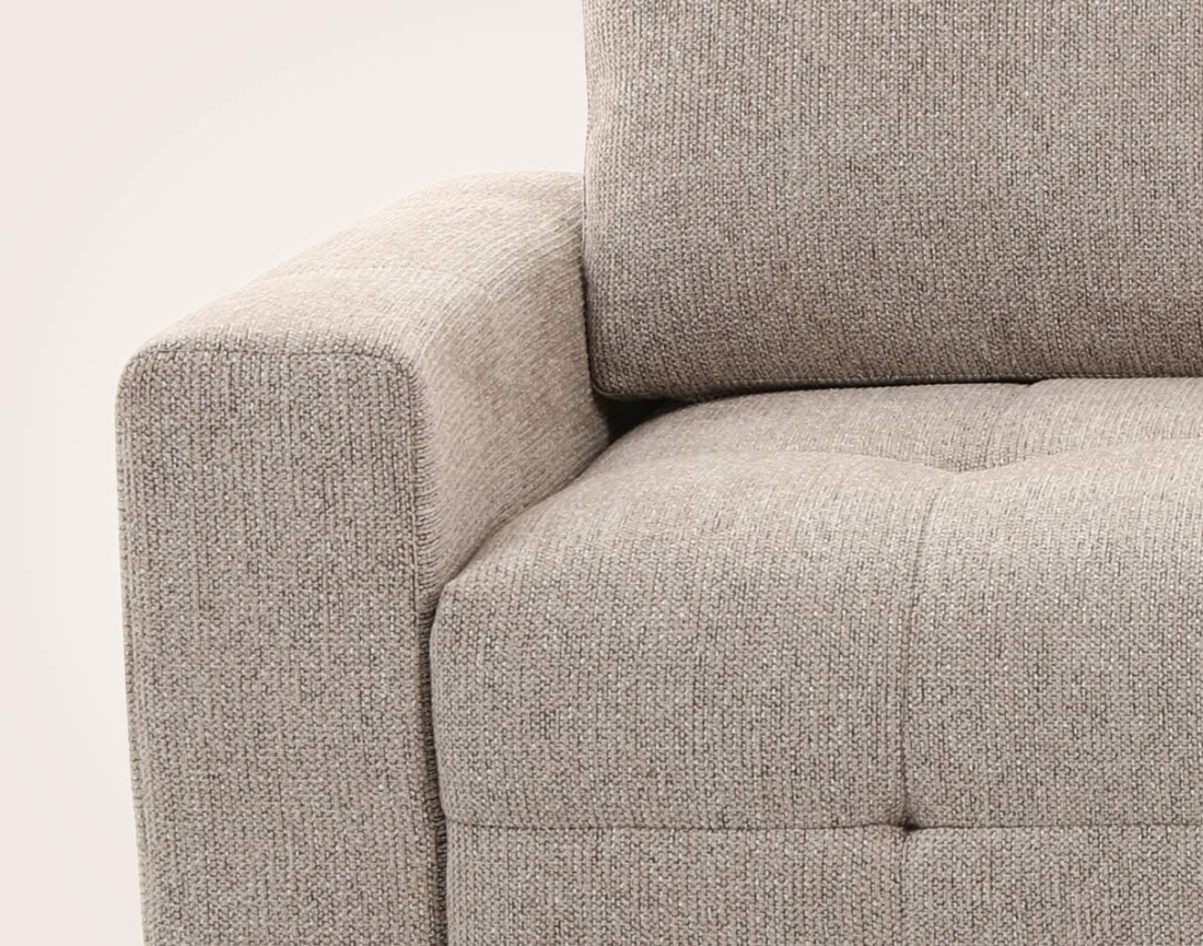 Canapé CARMEN d'angle 4 places convertible | Best Mobilier