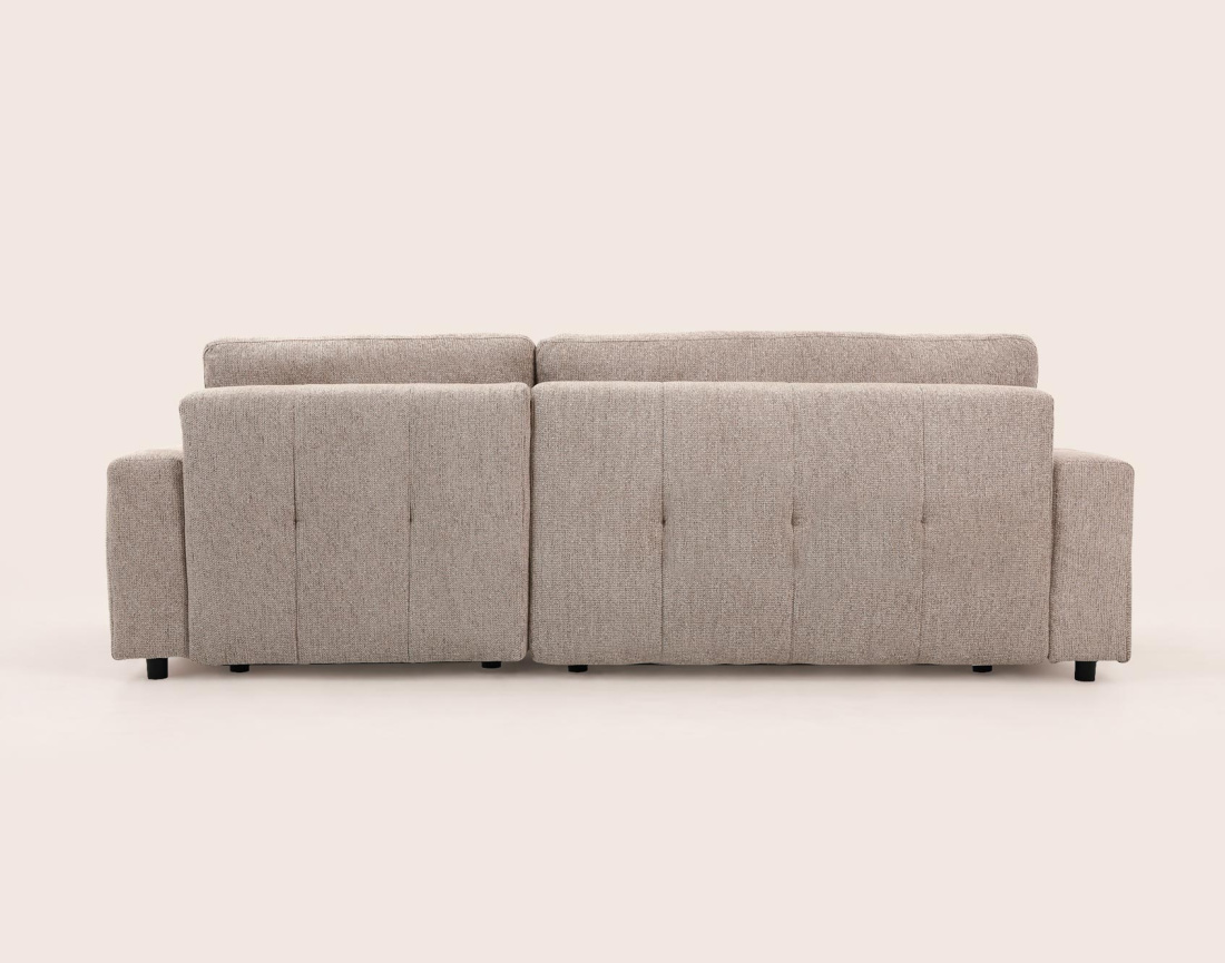 Canapé CARMEN d'angle 4 places convertible | Best Mobilier