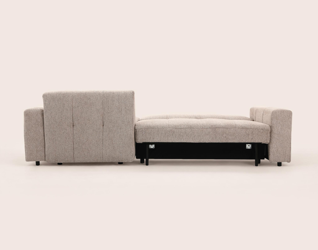 Canapé CARMEN d'angle 4 places convertible | Best Mobilier