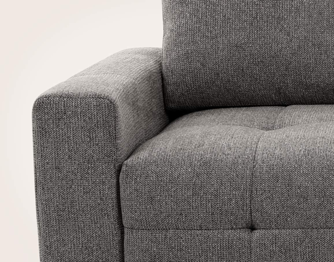 Canapé CARMEN d'angle 4 places convertible | Best Mobilier
