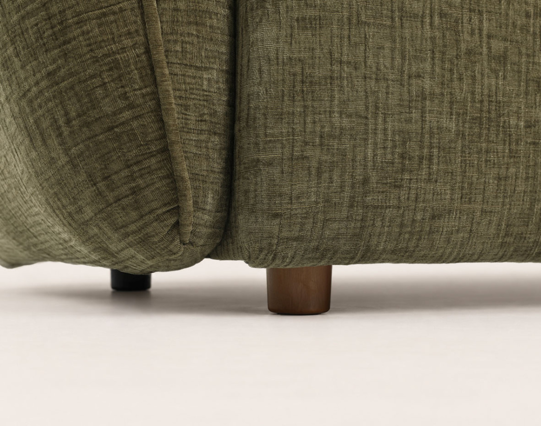 Canapé MADELEINE d'angle droit 4 places | Best Mobilier