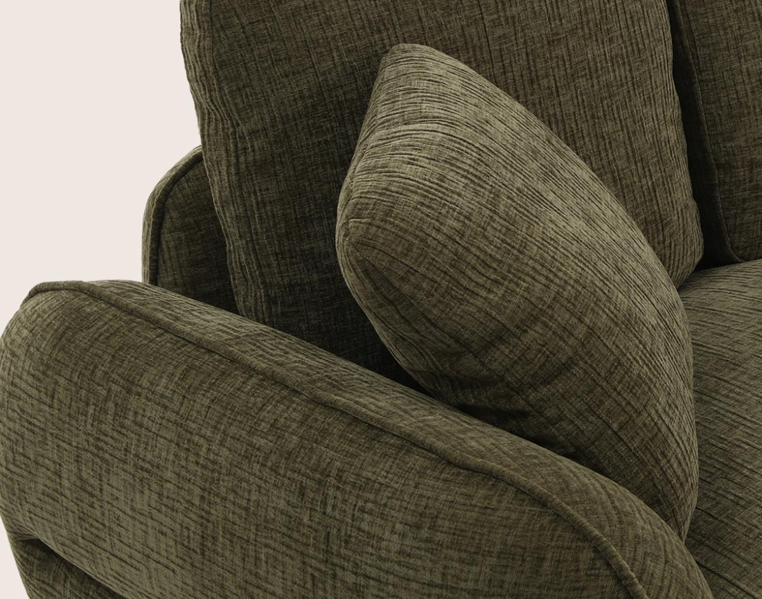 Canapé MADELEINE d'angle droit 4 places | Best Mobilier