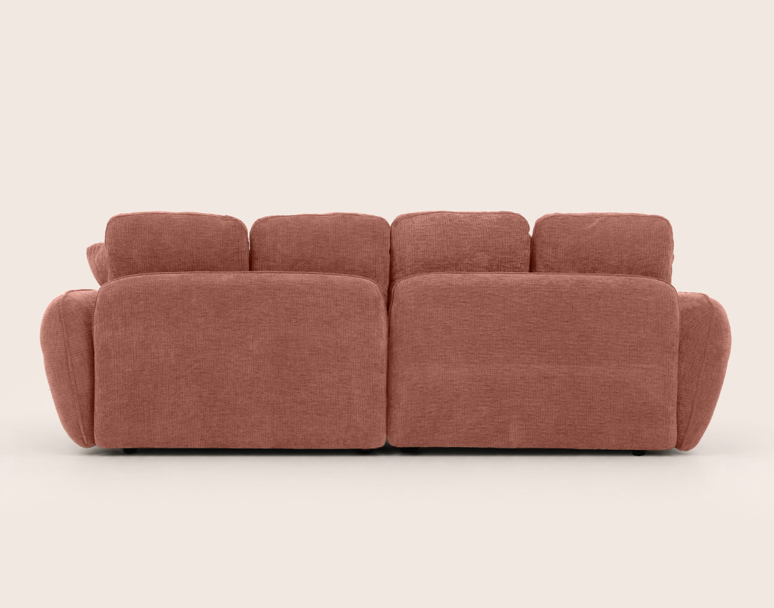 Canapé MADELEINE d'angle droit 4 places | Best Mobilier