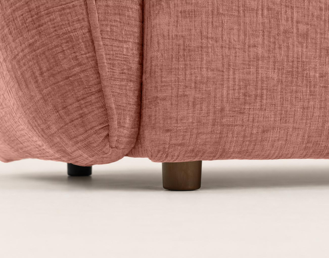 Canapé MADELEINE d'angle droit 4 places | Best Mobilier