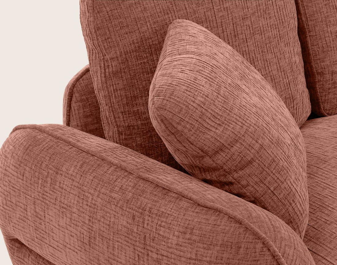 Canapé MADELEINE d'angle droit 4 places | Best Mobilier