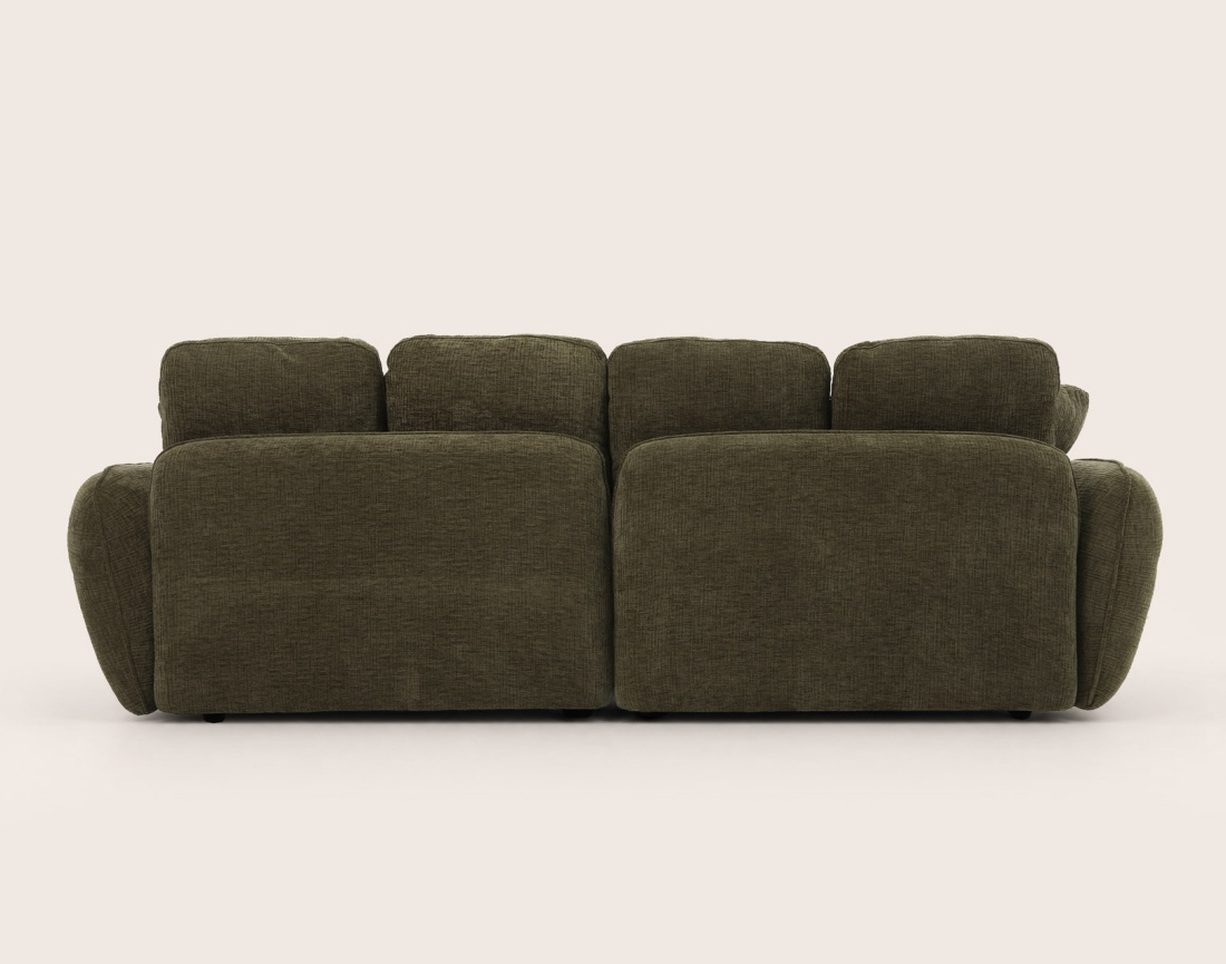 Canapé MADELEINE d'angle gauche 4 places | Best Mobilier