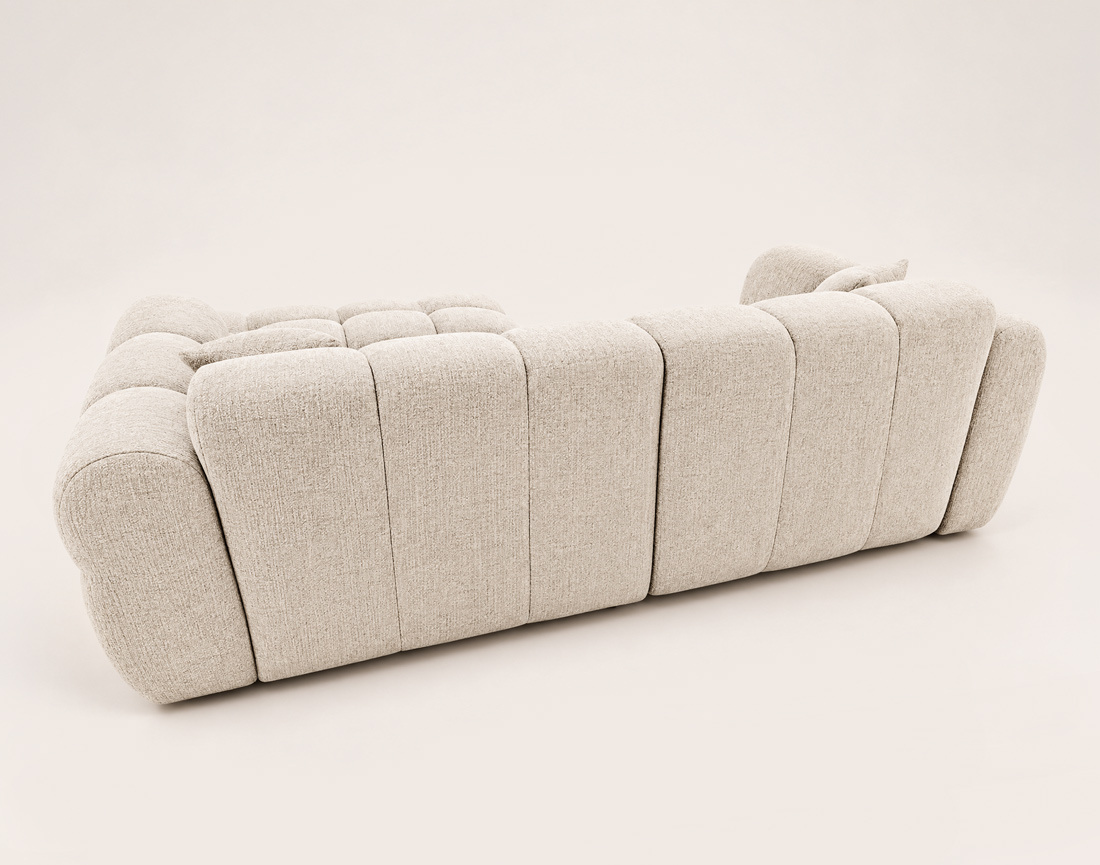 Canapé MINI RAY d'angle droit 4 places convertible | Best Mobilier