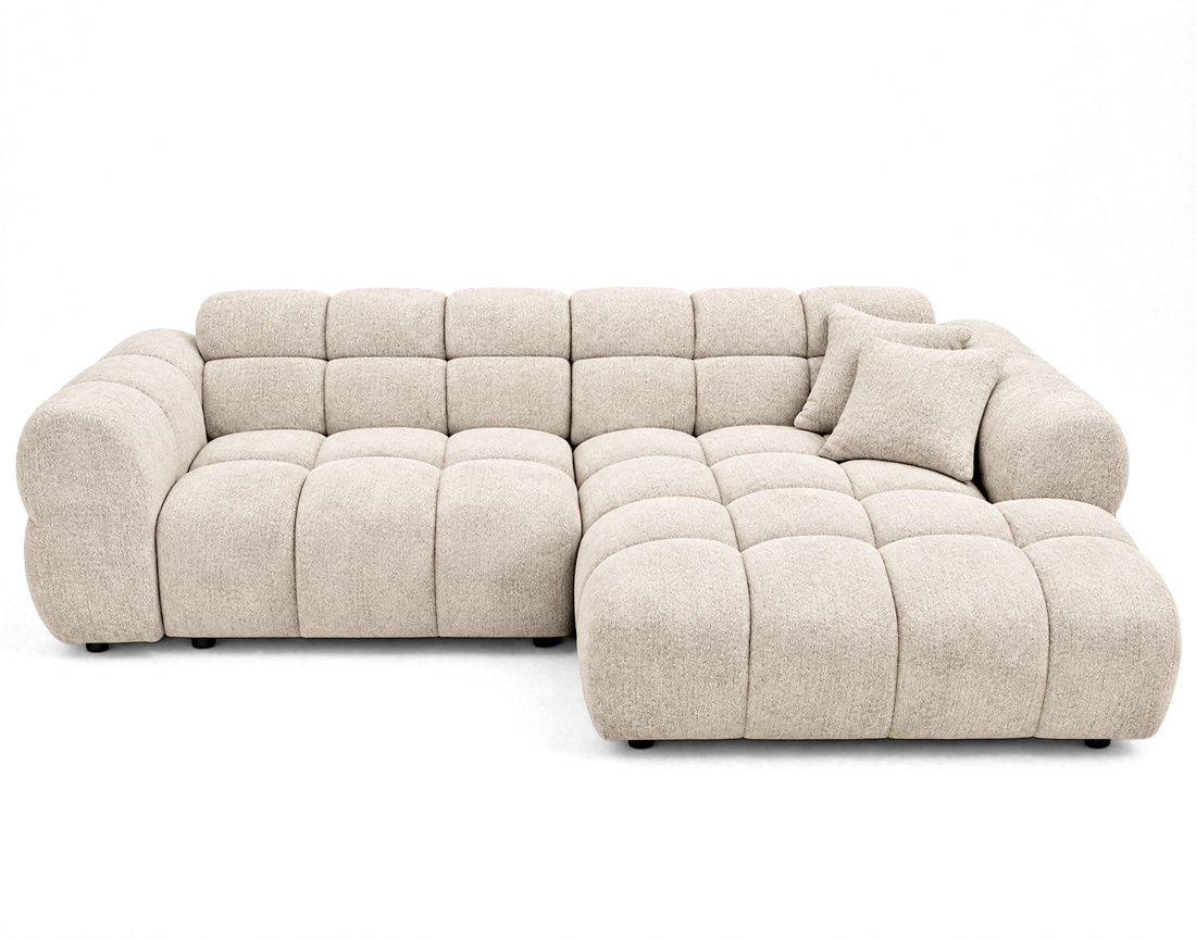 Canapé MINI RAY d'angle droit 4 places convertible | Best Mobilier