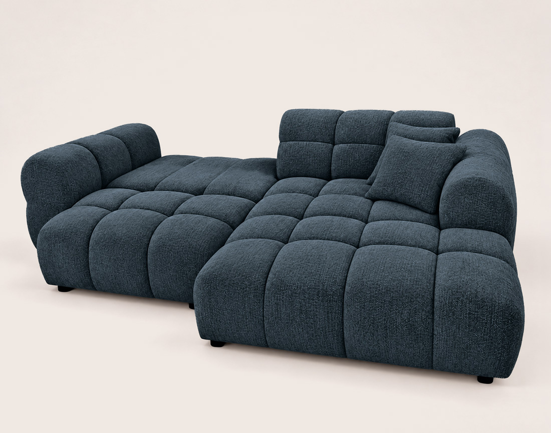 Canapé MINI RAY d'angle droit 4 places convertible | Best Mobilier