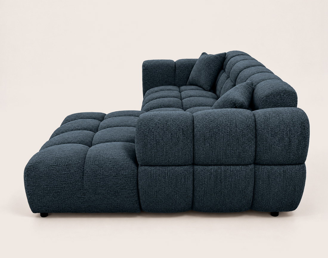 Canapé MINI RAY d'angle droit 4 places convertible | Best Mobilier