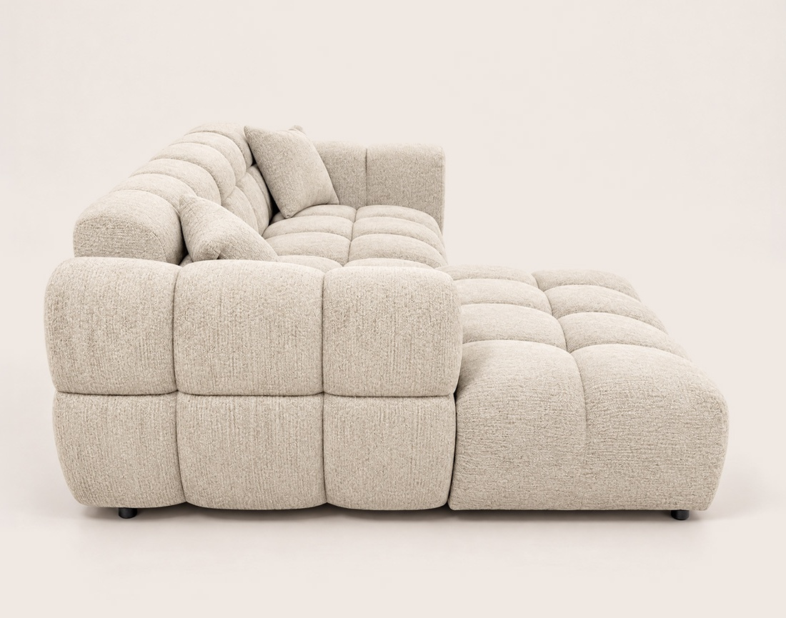 Canapé MINI RAY d'angle gauche 4 places convertible | Best Mobilier