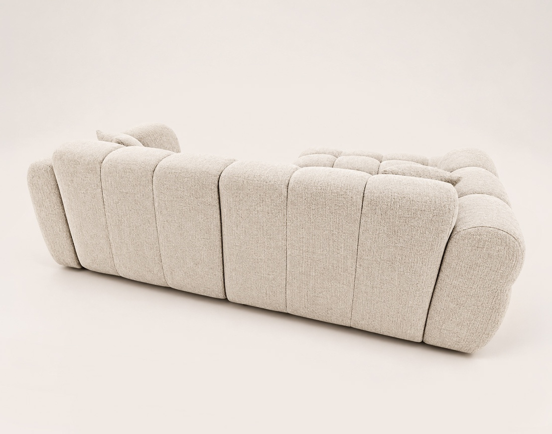 Canapé MINI RAY d'angle gauche 4 places convertible | Best Mobilier