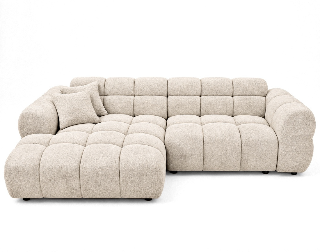 Canapé MINI RAY d'angle gauche 4 places convertible | Best Mobilier
