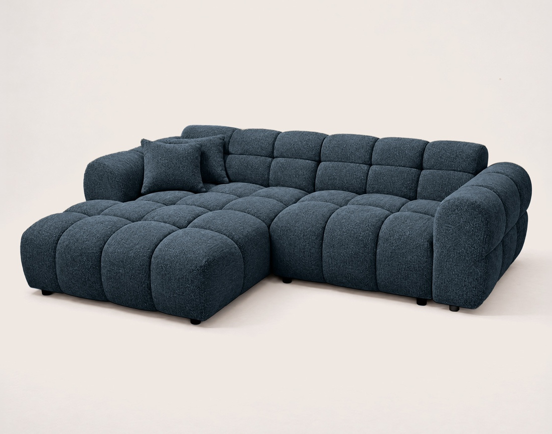 Canapé MINI RAY d'angle gauche 4 places convertible | Best Mobilier