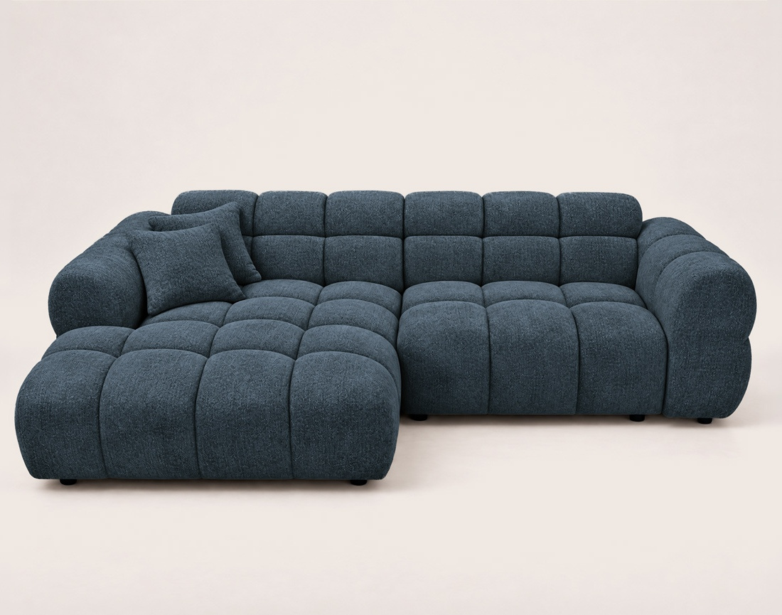 Canapé MINI RAY d'angle gauche 4 places convertible | Best Mobilier