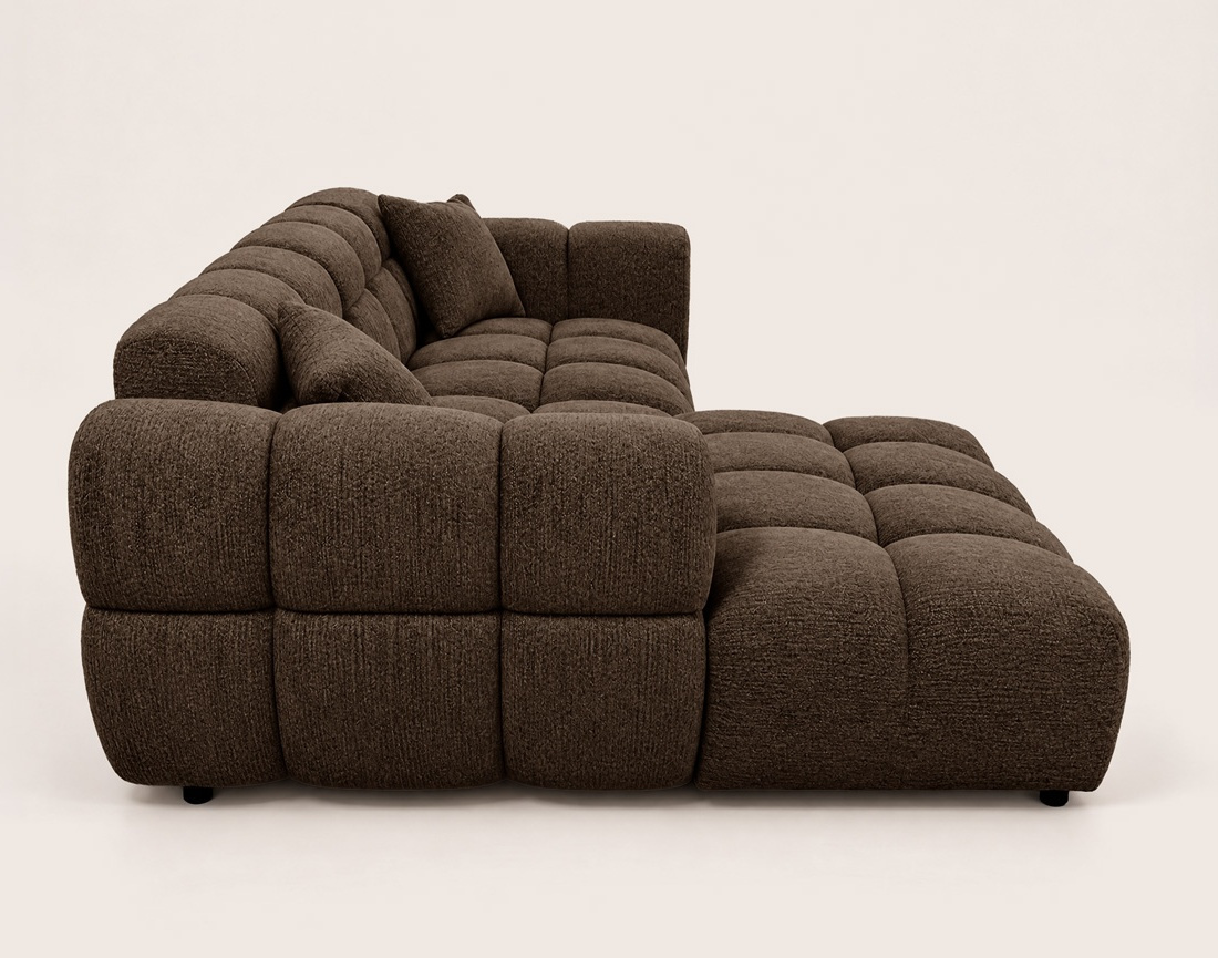 Canapé MINI RAY d'angle gauche 4 places convertible | Best Mobilier