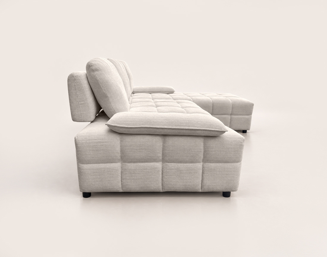 Canapé ROSE d'angle droit 5 places | Best Mobilier