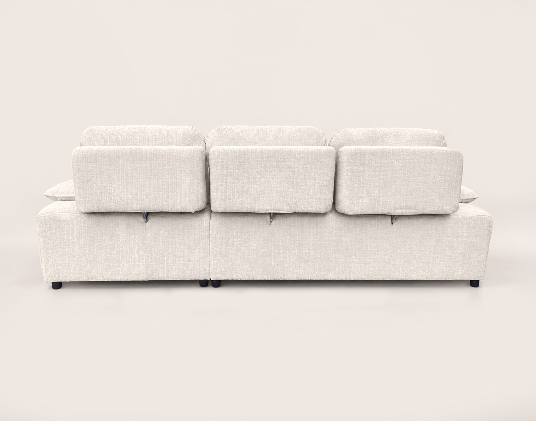 Canapé ROSE d'angle droit 5 places | Best Mobilier