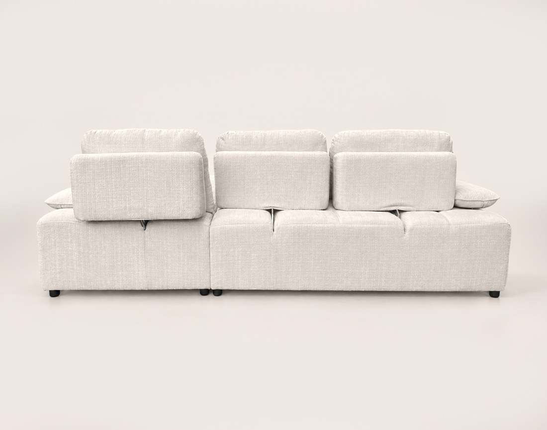 Canapé ROSE d'angle droit 5 places | Best Mobilier