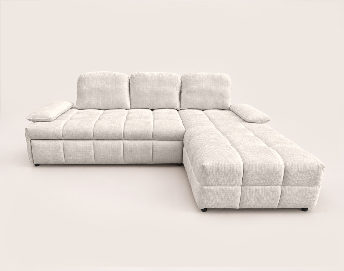 Canapé ROSE d'angle droit 5 places | Best Mobilier