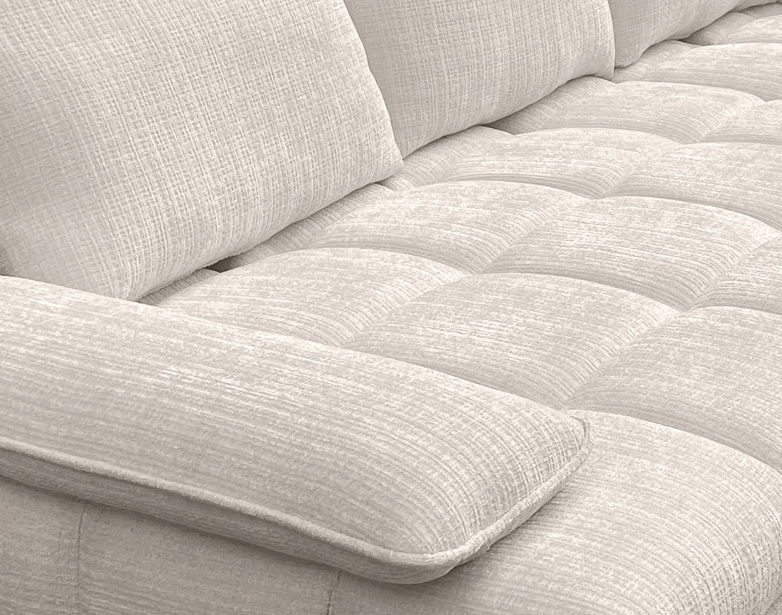 Canapé ROSE d'angle droit 5 places | Best Mobilier