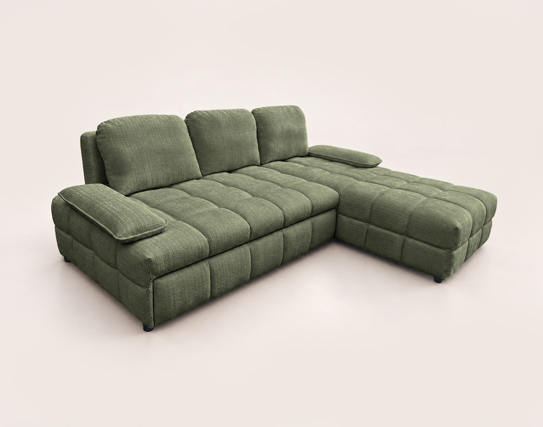 Canapé ROSE d'angle droit 5 places | Best Mobilier