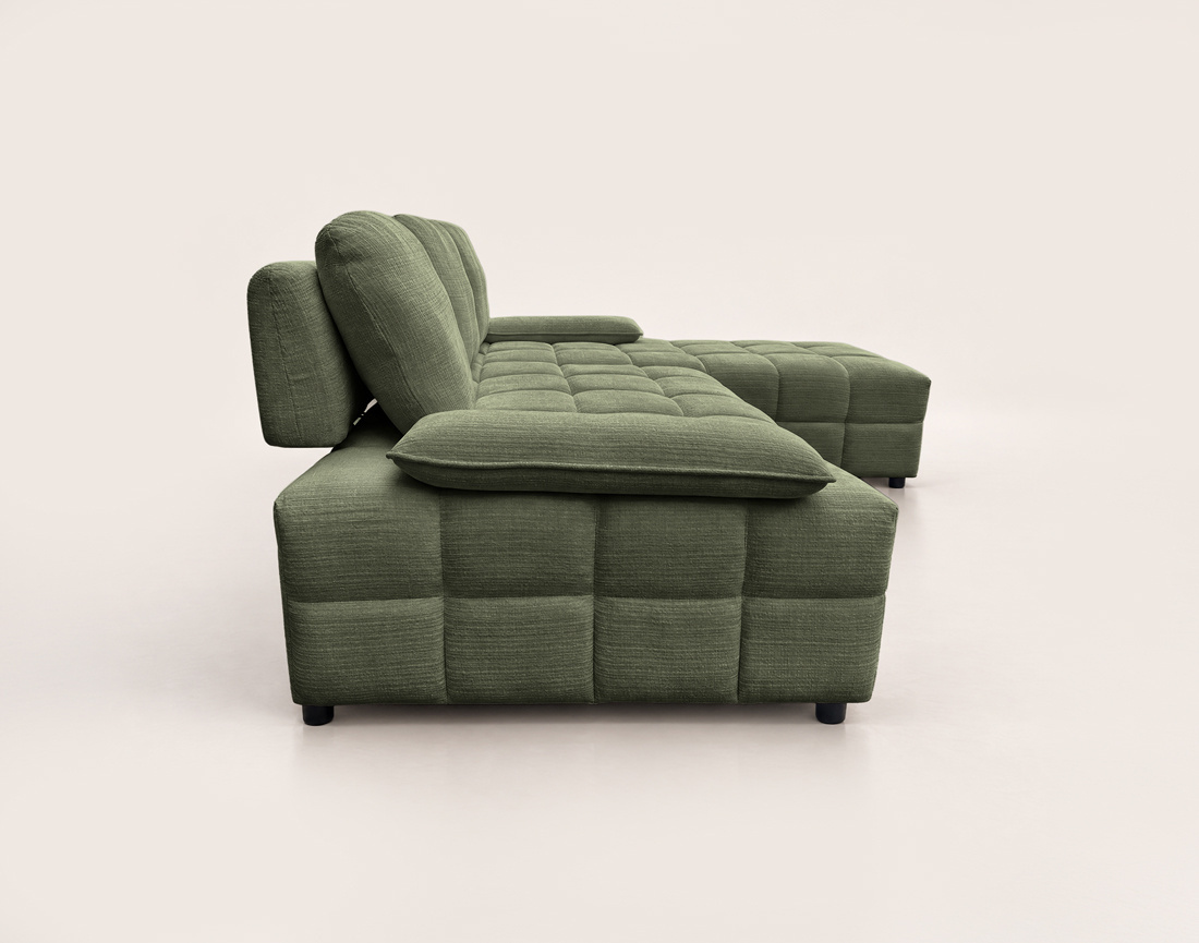 Canapé ROSE d'angle droit 5 places | Best Mobilier