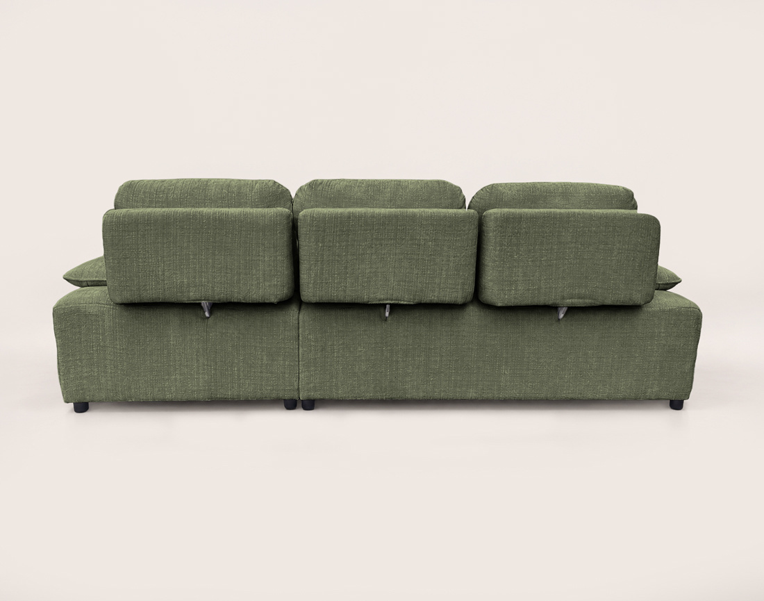 Canapé ROSE d'angle droit 5 places | Best Mobilier